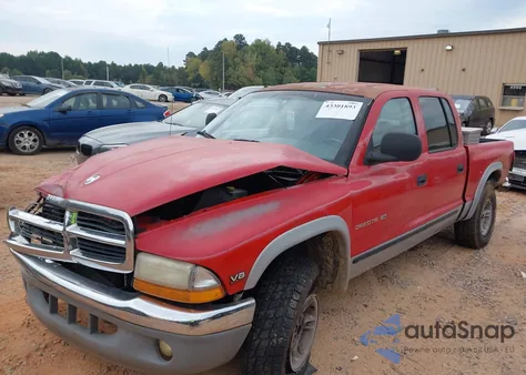 2000 Dodge Dakota Slt/Sport из США, поврежденный, VIN 1B7GG2AN5YS772669